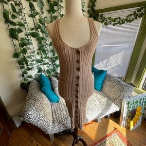 Camel Sweater Dress 🍂👡☕️